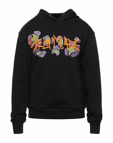 Self Made By Gianfranco Villegas Man Sweatshirt Black Cotton Cover