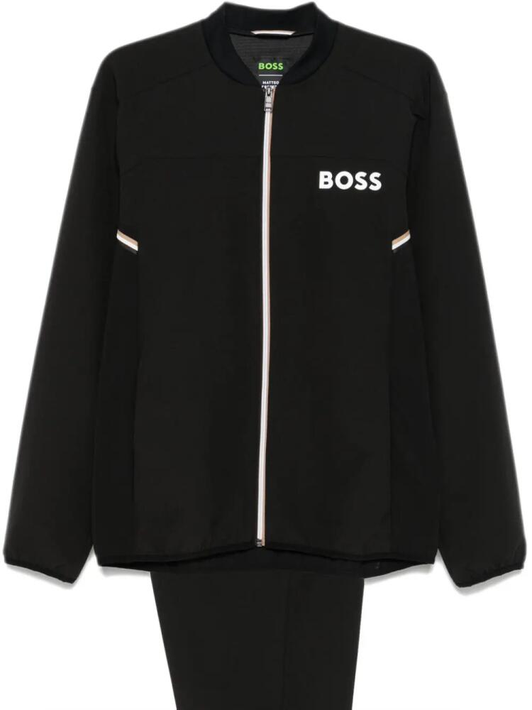 BOSS jersey tracksuit set - Black Cover