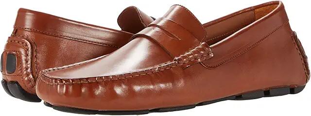 Johnston & Murphy Collection Dayton Penny Loafer (Cognac) Men's Shoes Cover