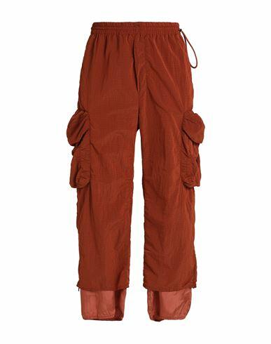 Sunnei Man Pants Rust Polyamide Cover