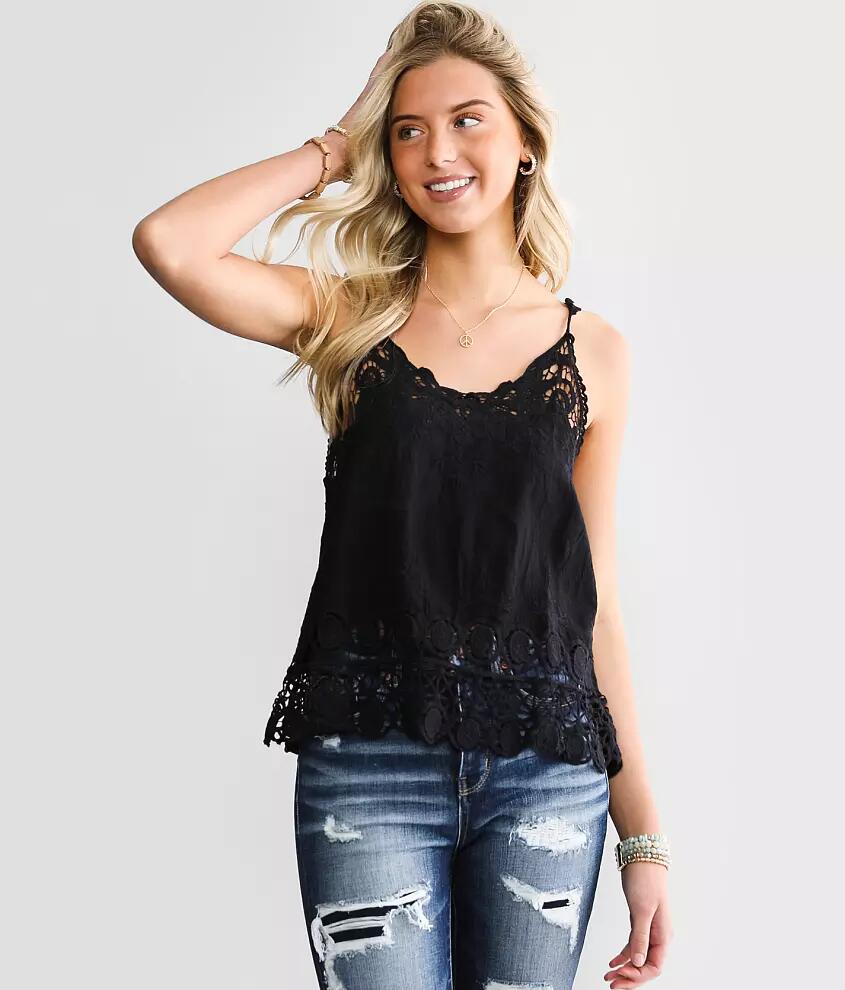 Daytrip Crochet Tank Top Cover