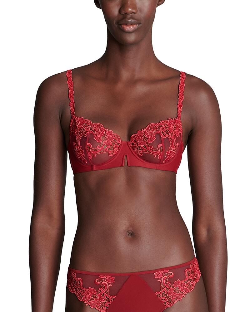 Simone Perele Saga Lace Mesh Demi Bra Cover