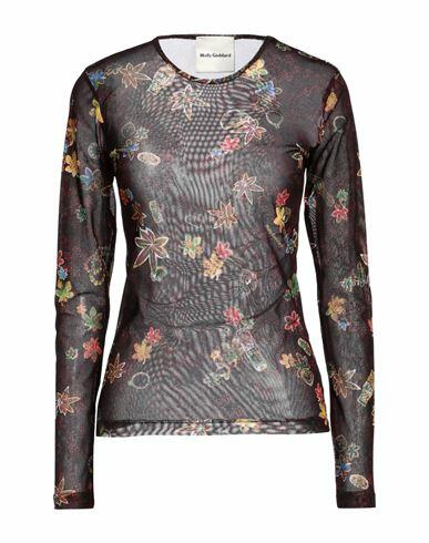 Molly Goddard Woman Top Cocoa Polyester Cover