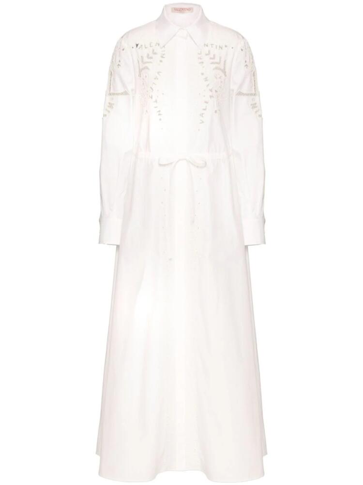 Valentino Garavani drawstring-waist dress - White Cover