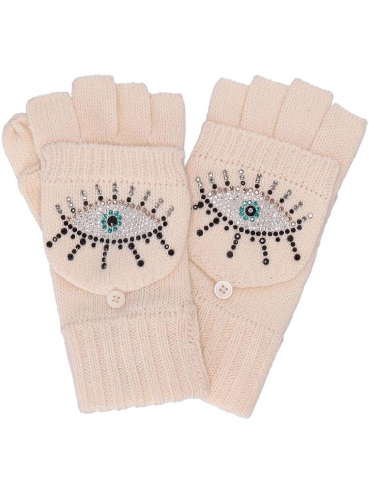 Kurt Geiger London Evil Eye gloves - Neutrals Cover