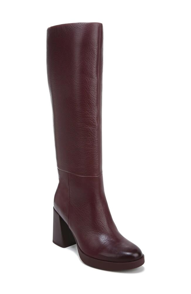 Naturalizer Genn Knee High Boot in Cabernet Sauvignon Leather Cover