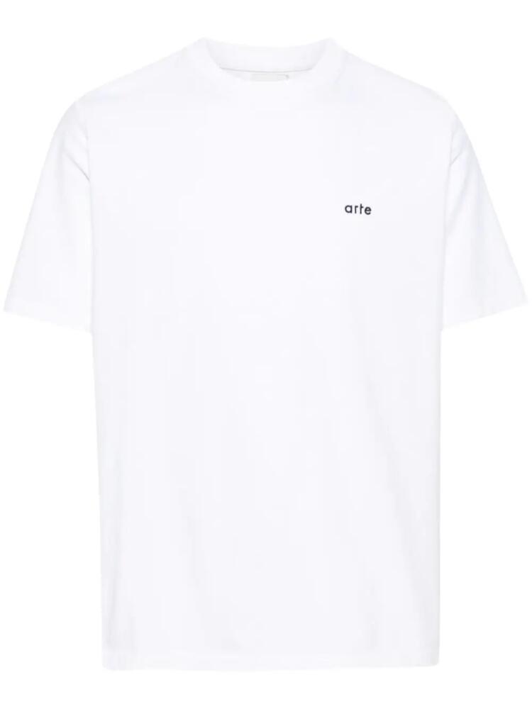 ARTE Teo Rings graphic-print T-shirt - White Cover