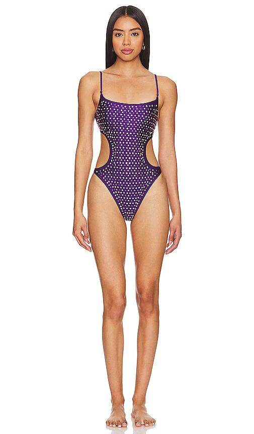 Camila Coelho Jisa One Piece in Purple Cover