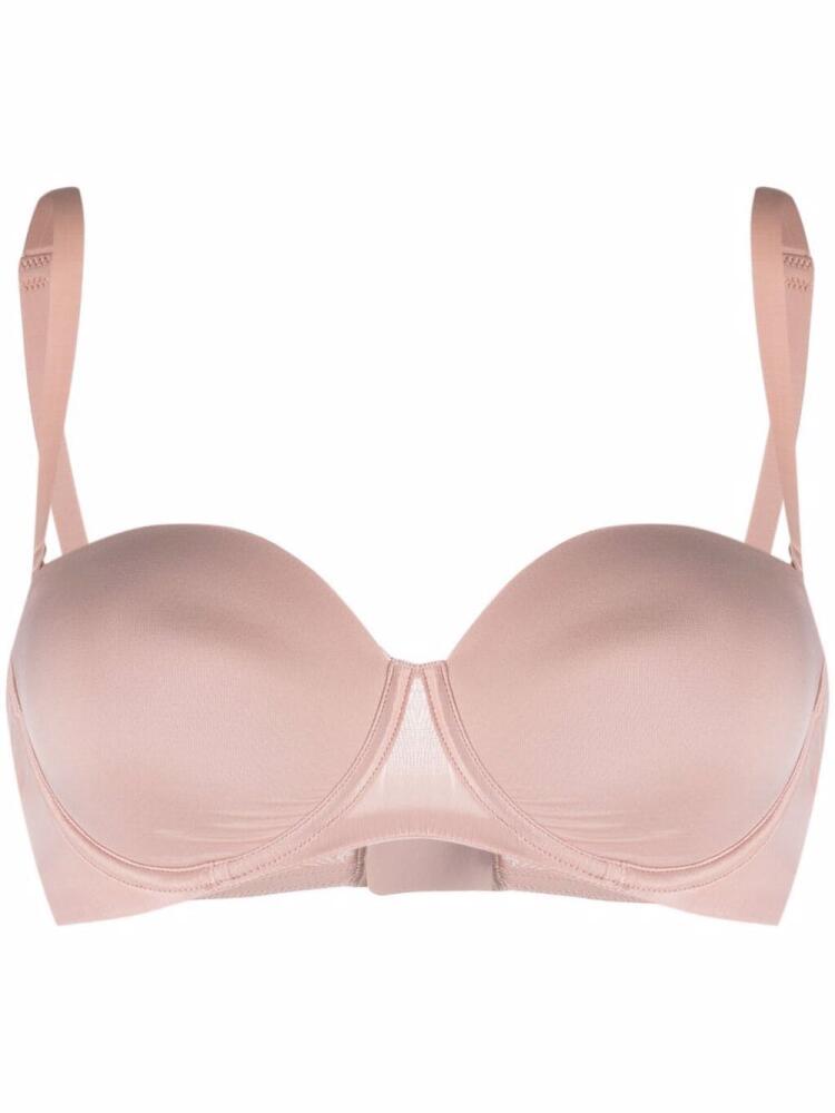 Wolford Reggiseno sheer-touch bandeau bra - Pink Cover