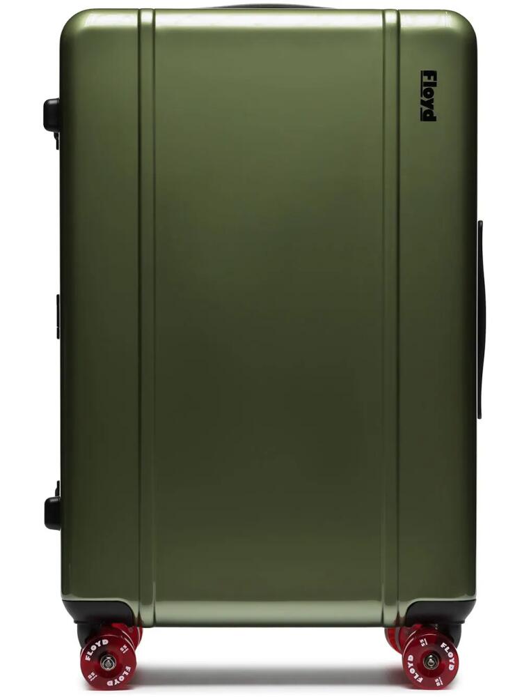 Floyd check-in suitcase - Green Cover