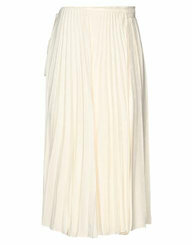 Valentino Garavani Woman Midi skirt Ivory Silk Cover