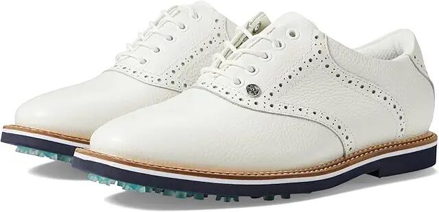 GFORE Men's Tonal Saddle Gallivanter Golf Shoes (Snow/Twilight) Men's Shoes Cover