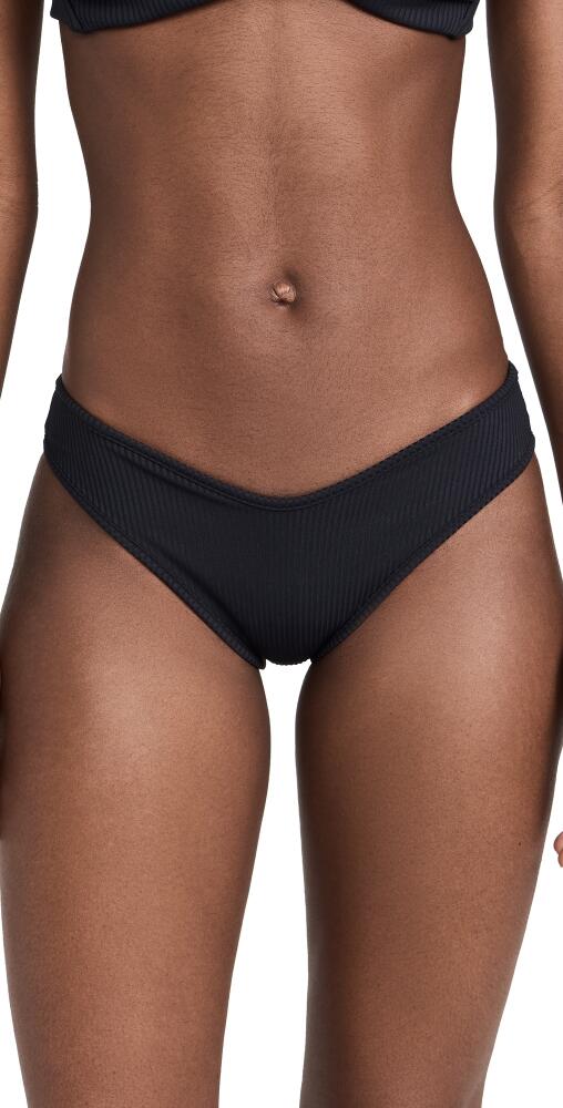 Montce Lulu Bikini Bottoms Black Rib Cover