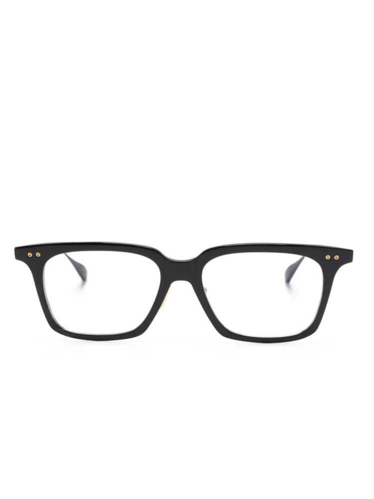 Dita Eyewear Arinu rectangle-frame glasses - Black Cover