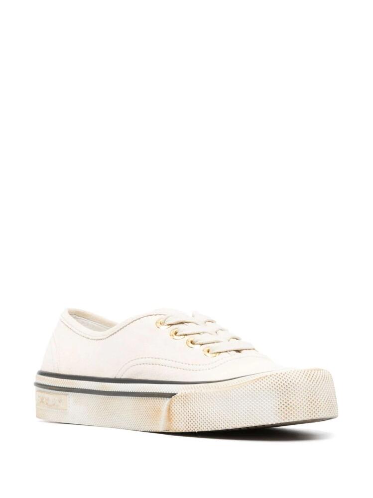 Bally Lyder leather low-top sneakers - Neutrals Cover