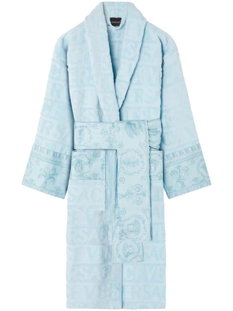 Versace I Love Baroque bathrobe - Blue Cover