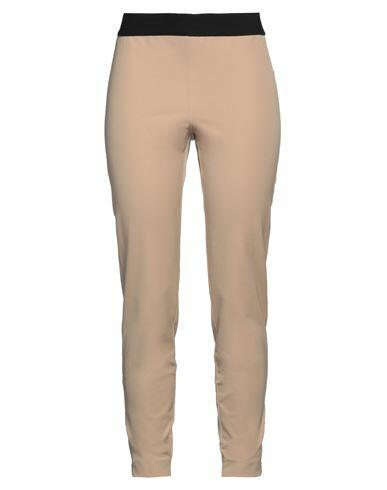 Vdp Collection Woman Leggings Beige Cotton, Polyamide, Elastane Cover