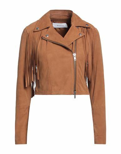 Bully Woman Jacket Camel Soft Leather Cover