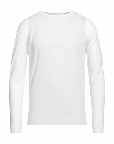 Diktat Man Sweater White Cotton Cover