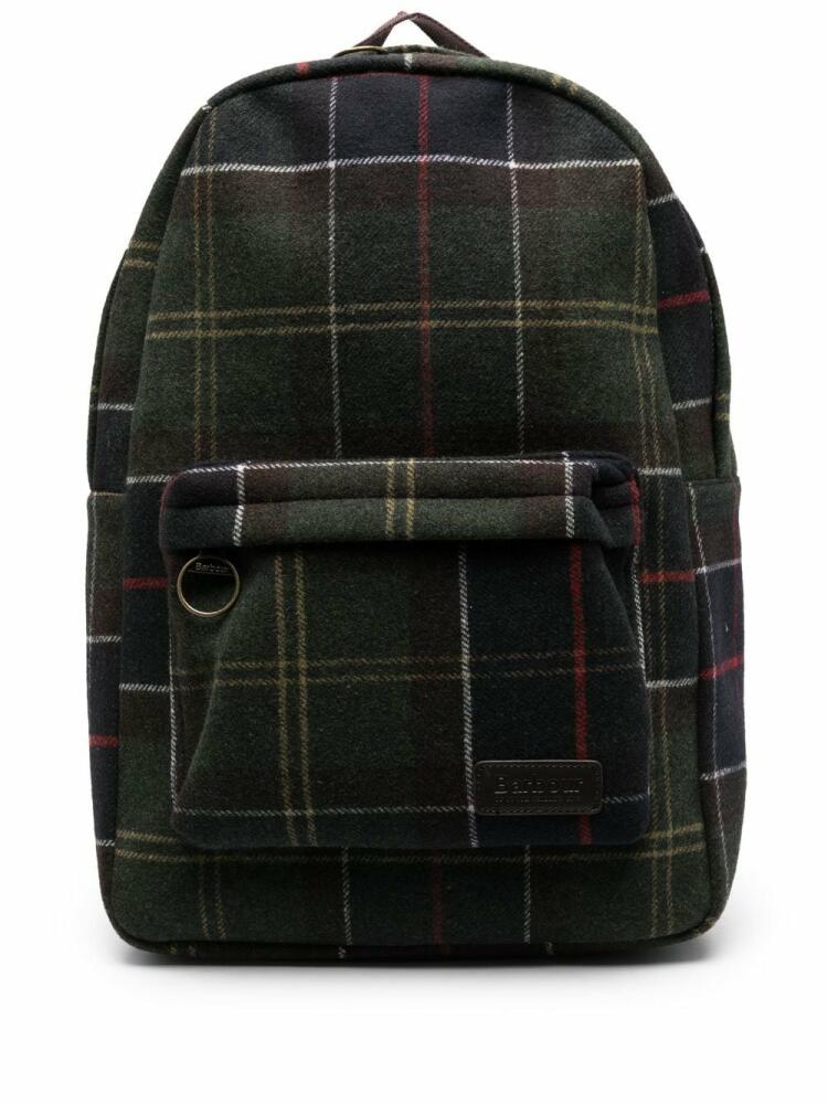 Barbour Carrbridge Tartan Backpack - Green Cover