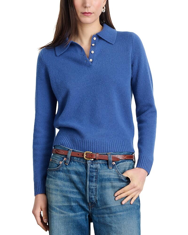 Alex Mill Alice Cashmere Polo Sweater Cover