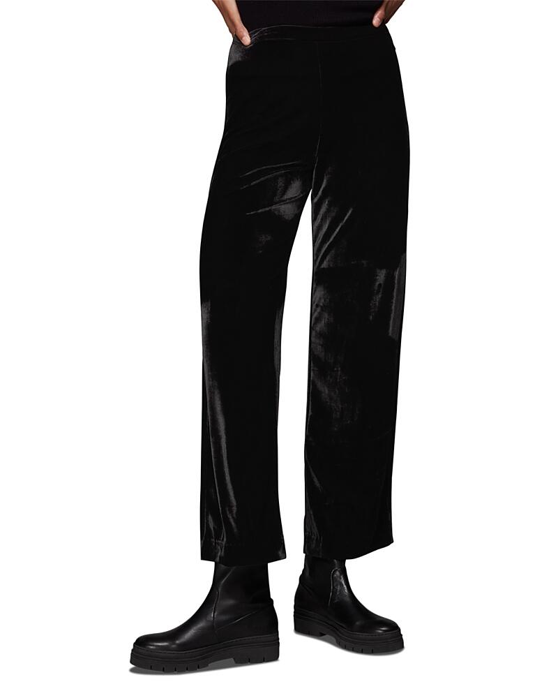 Whistles Velvet Full Length Pants Cover