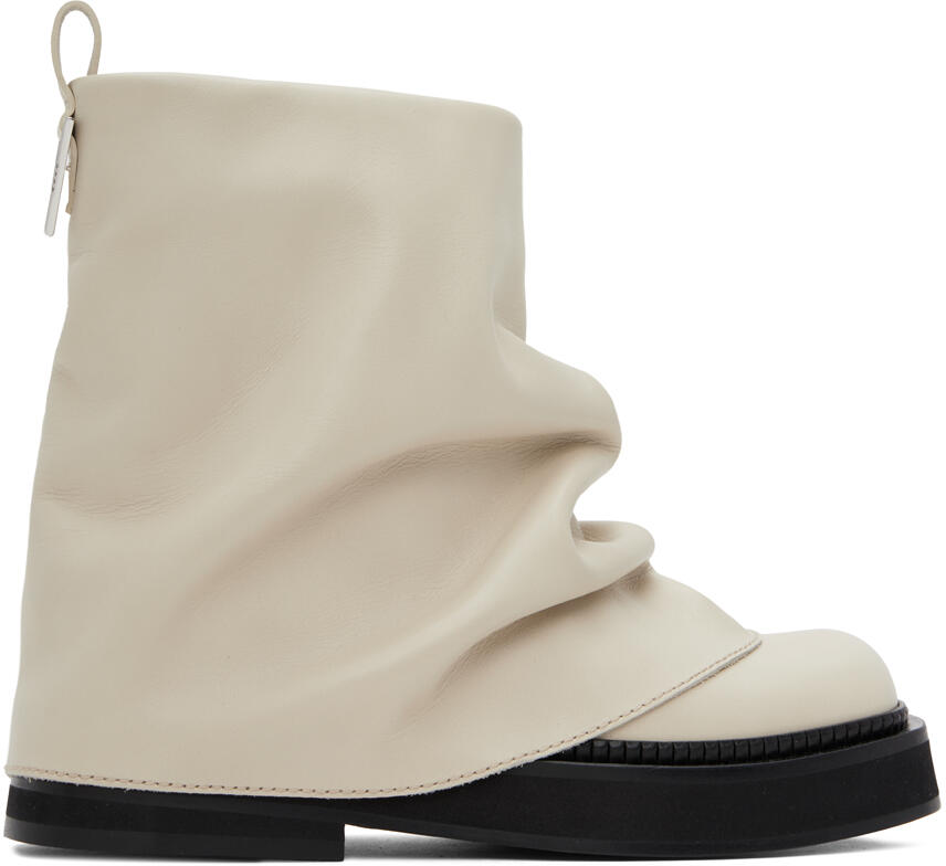 The Attico Off-White Mini Robin Boots Cover