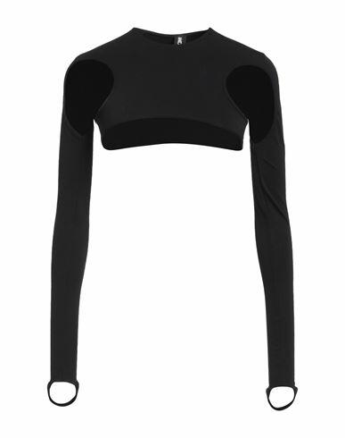 Andreādamo Woman Shrug Black Polyamide, Elastane Cover