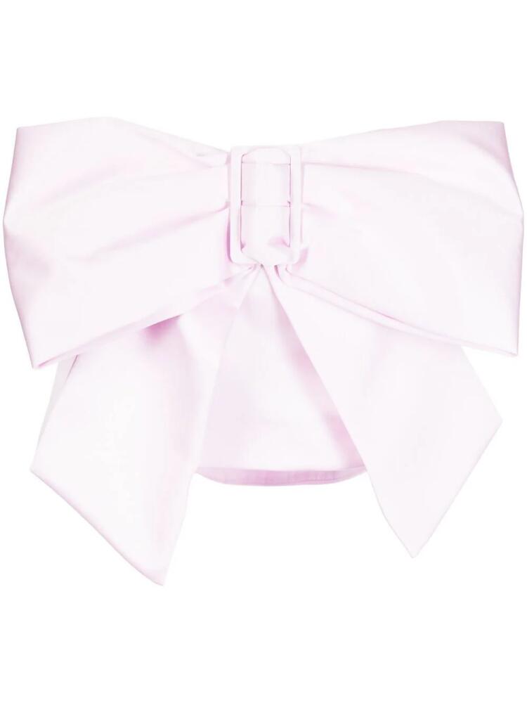 Vivetta bow-effect short skirt - Pink Cover