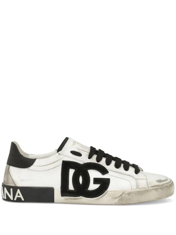 Dolce & Gabbana Portofino low-top sneakers - White Cover