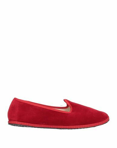 Vibi Venezia Man Loafers Red Textile fibers Cover