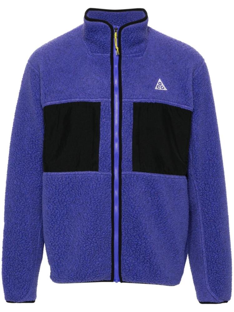 Nike Arctic Wolf zip-up fleece jacket - Purple Cover