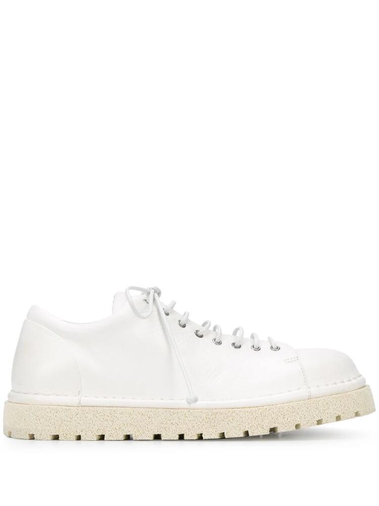 Marsèll ridged platform sole sneakers - White Cover