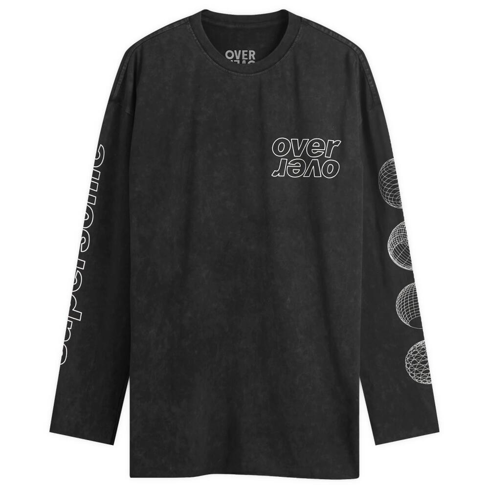 Over Over Men's Supersonic Long Sleeve T-Shirt in Black Cover