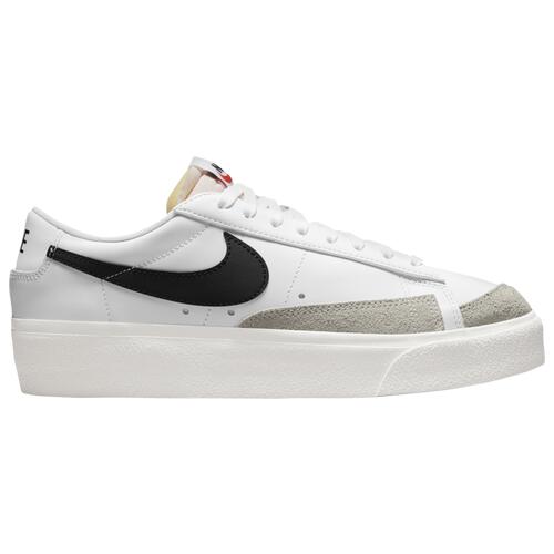 Nike Blazer Low Platform - Womens Shoes White/Black Cover