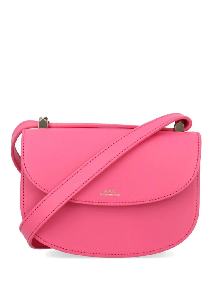 A.P.C. mini Geneve crossbody bag - Pink Cover