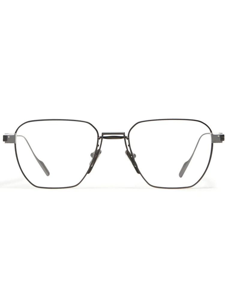 Gentle Monster Tap Tap C1 square-frame glasses - Black Cover