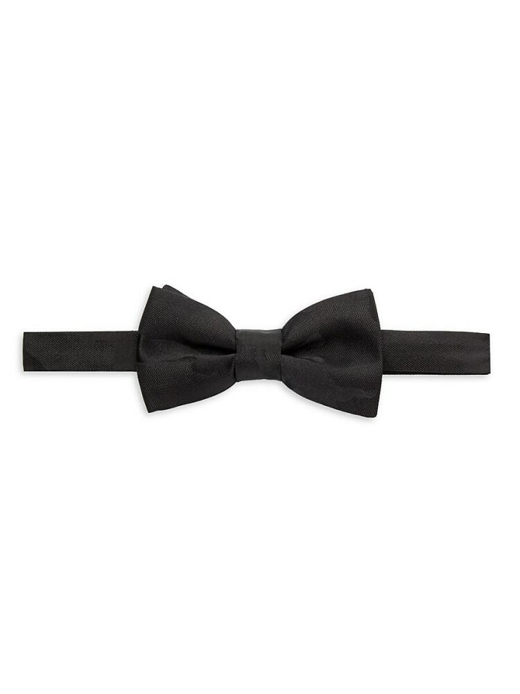 Valentino Garavani Men's Silk Pre Tied Bow Tie - Nero Cover