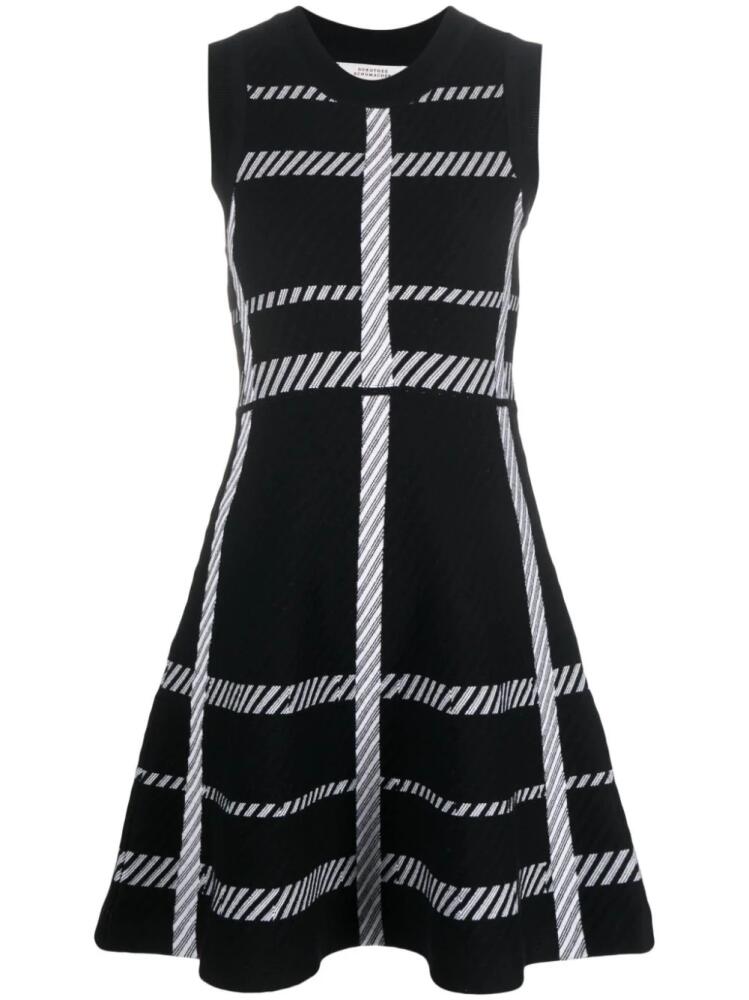 Dorothee Schumacher check-pattern sleeveless dress - Black Cover