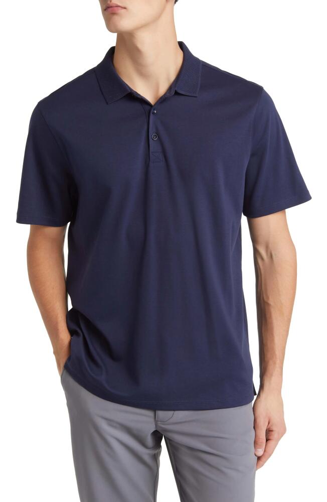 34 Heritage Pima Cotton Polo in Navy Cover