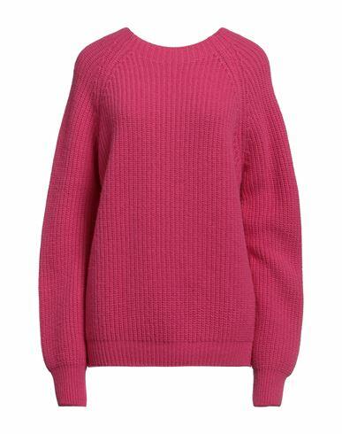 N. o.w. Andrea Rosati Cashmere Woman Sweater Fuchsia Cashmere, Viscose, Wool, Polyamide Cover