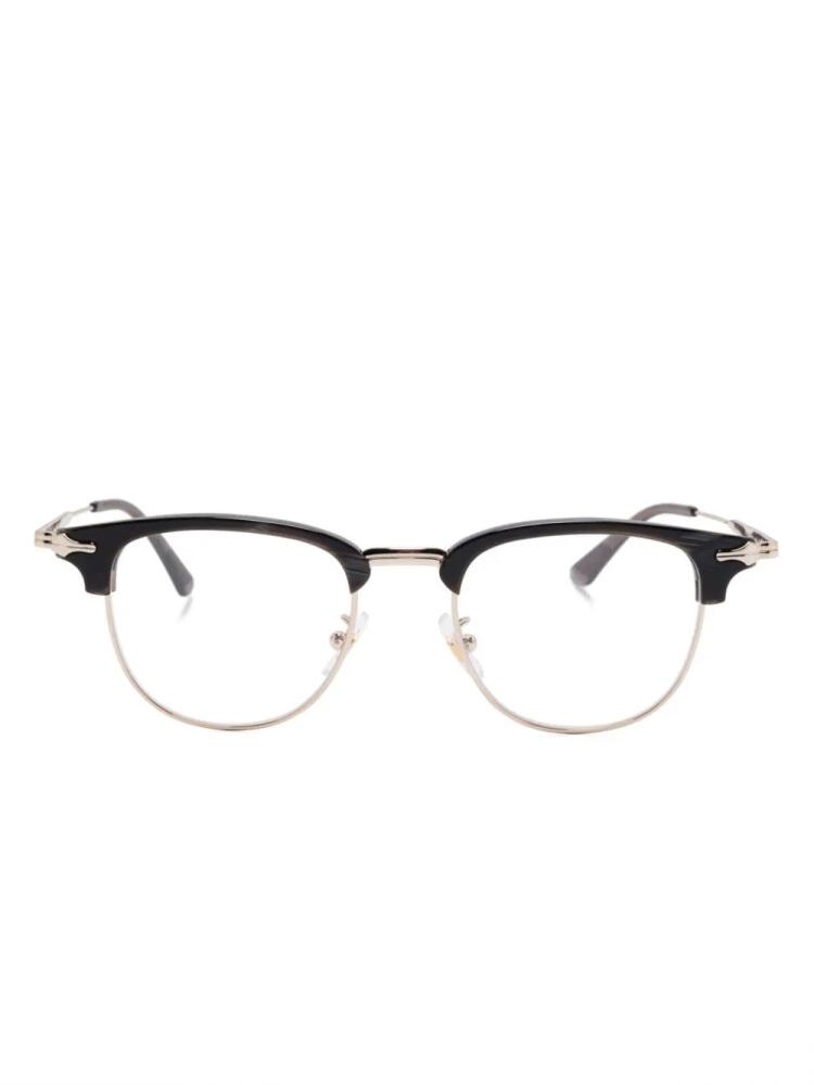 Montblanc square-frame glasses - Black Cover