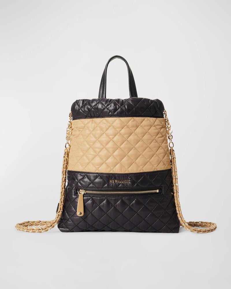 MZ WALLACE Crosby Audrey Quilted Backpack Cover