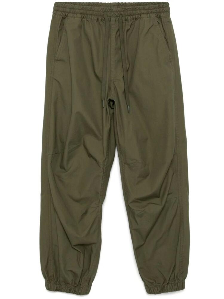 CHOCOOLATE drawstring tapered trousers - Green Cover