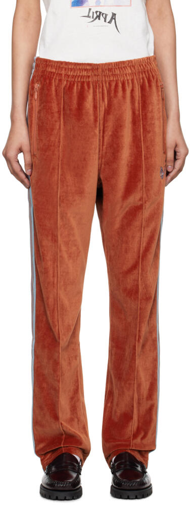 NEEDLES Orange Narrow Track Pants Cover