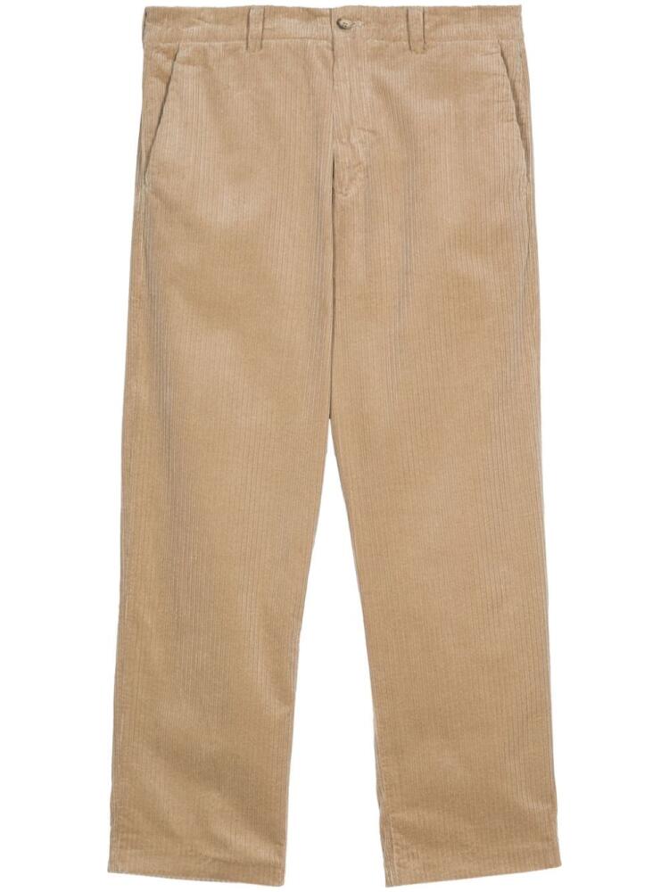 NN07 Paw mid-rise tapered trousers - Neutrals Cover