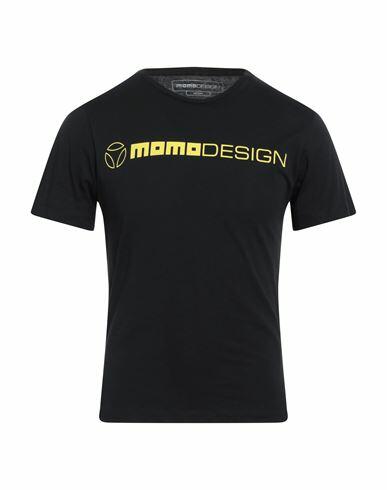 Momo Design Man T-shirt Black Cotton Cover