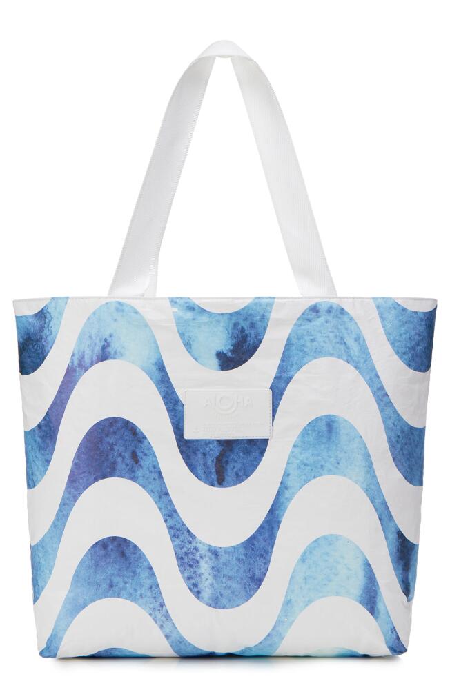 Aloha Collection Day Tripper Water Resistant Tyvek® Tote in Indigo Splash Cover