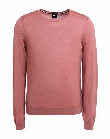 Boss Man Sweater Pastel pink Virgin Wool Cover