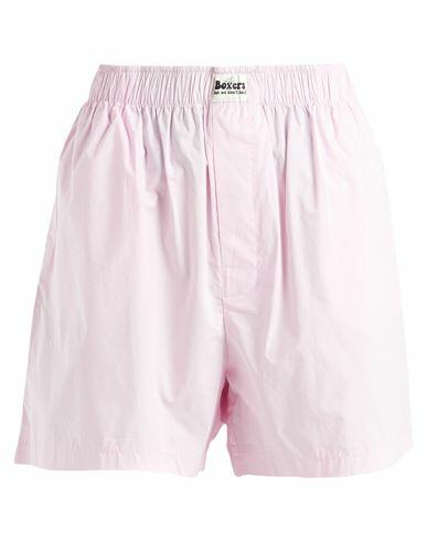 Natasha Zinko Woman Shorts & Bermuda Shorts Pink Cotton Cover